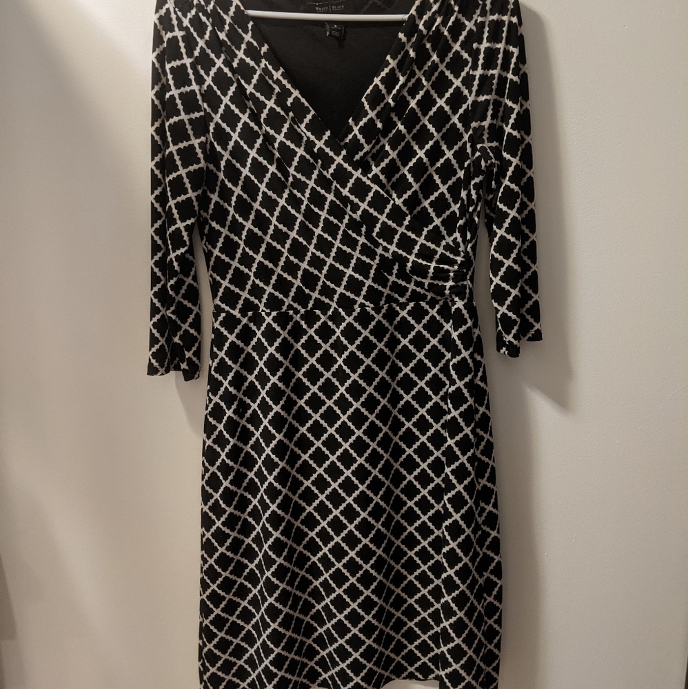 WHBM faux wrap dress